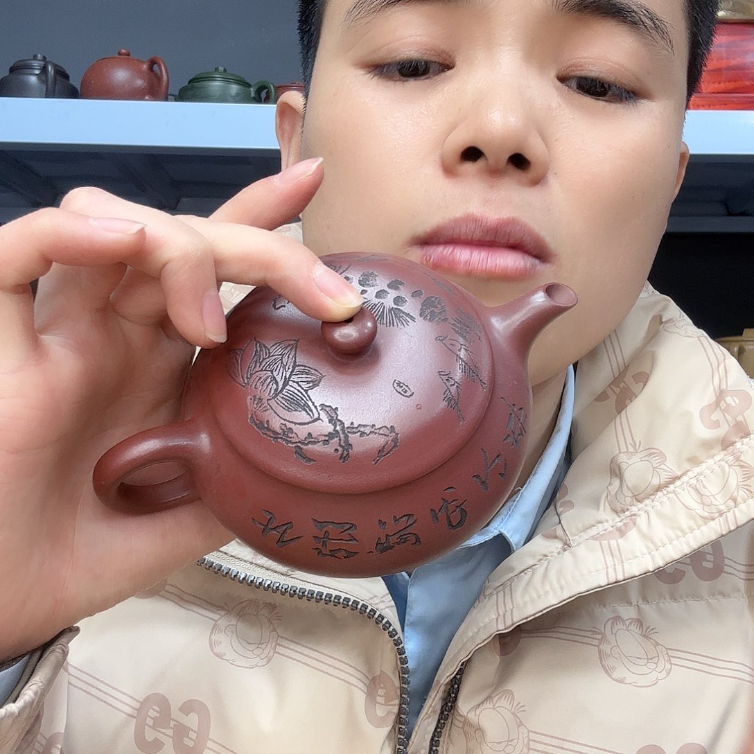 紫砂茶壶民间手艺人全手工制作