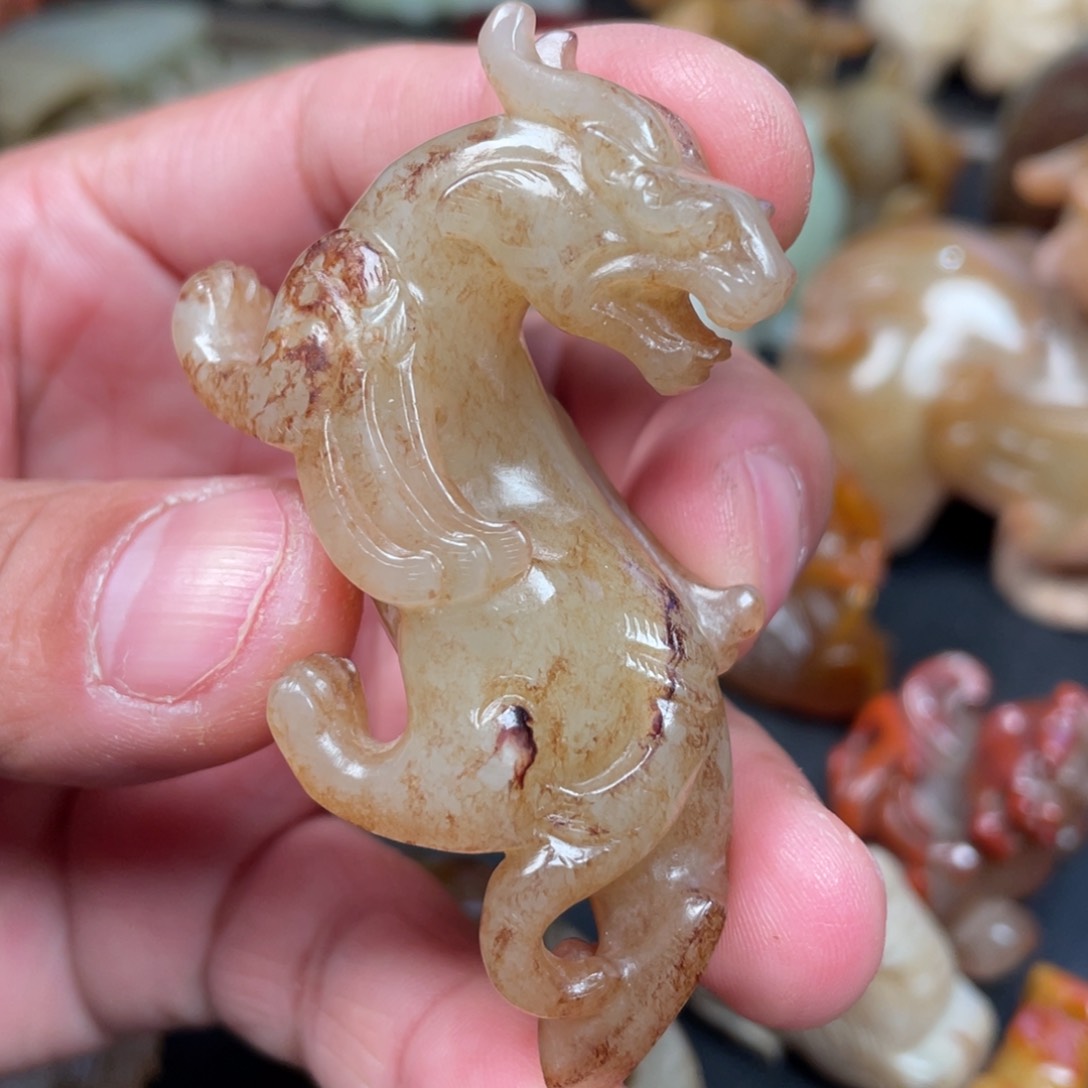 和田玉挂件未镶嵌