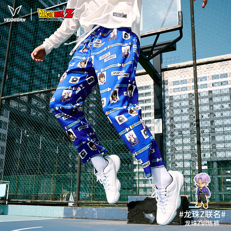 【当季新品】维动龙珠Z联名款训练裤美式春夏运动宽松印花