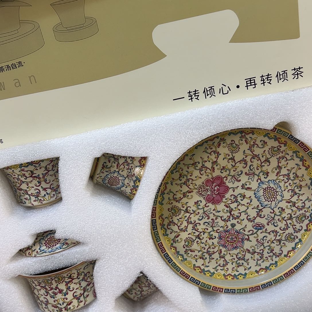 盖碗很漂亮我很喜欢