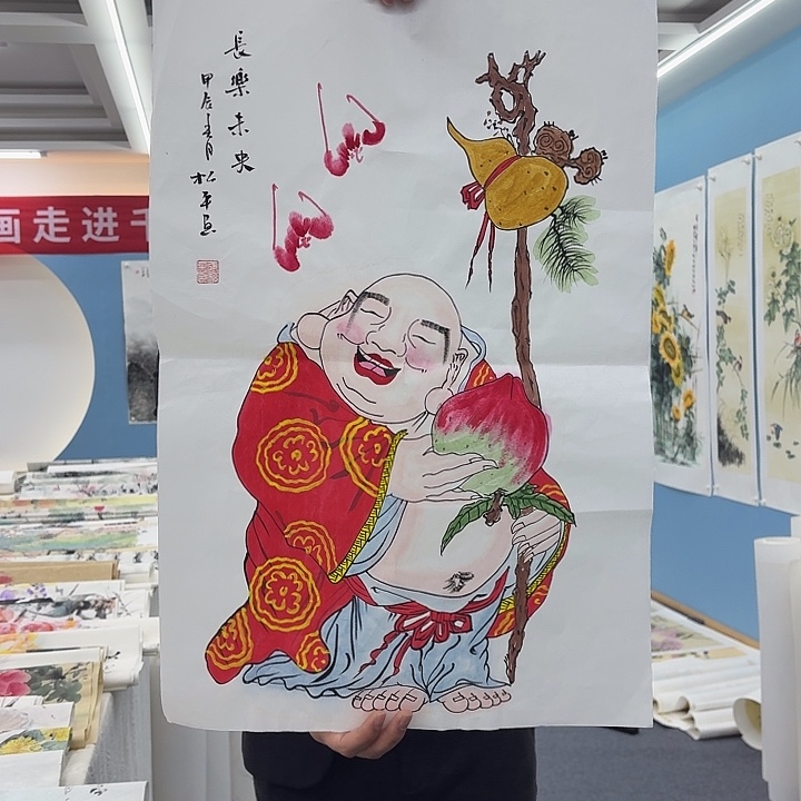 国画手绘国画作品