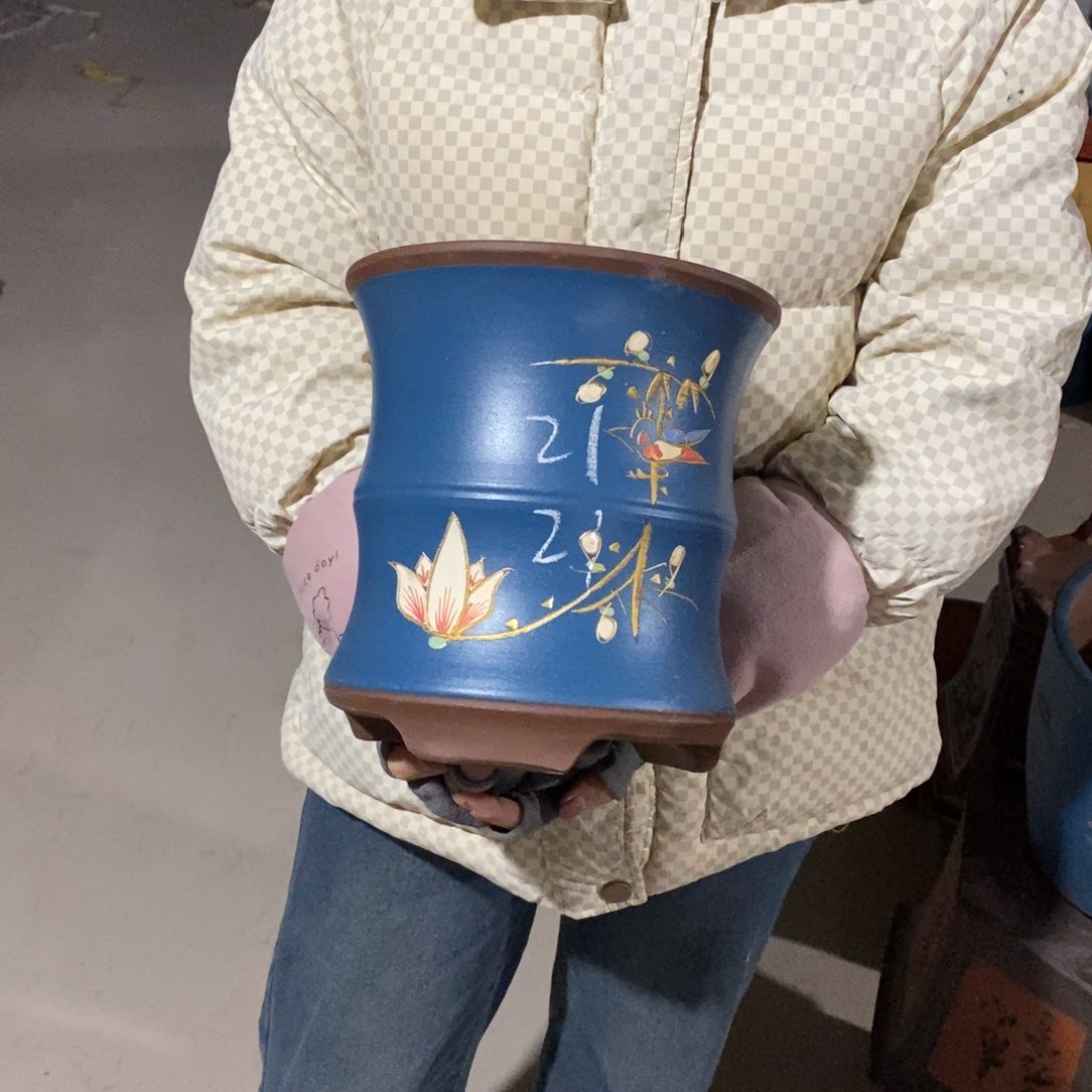 紫砂花盆紫砂花盆