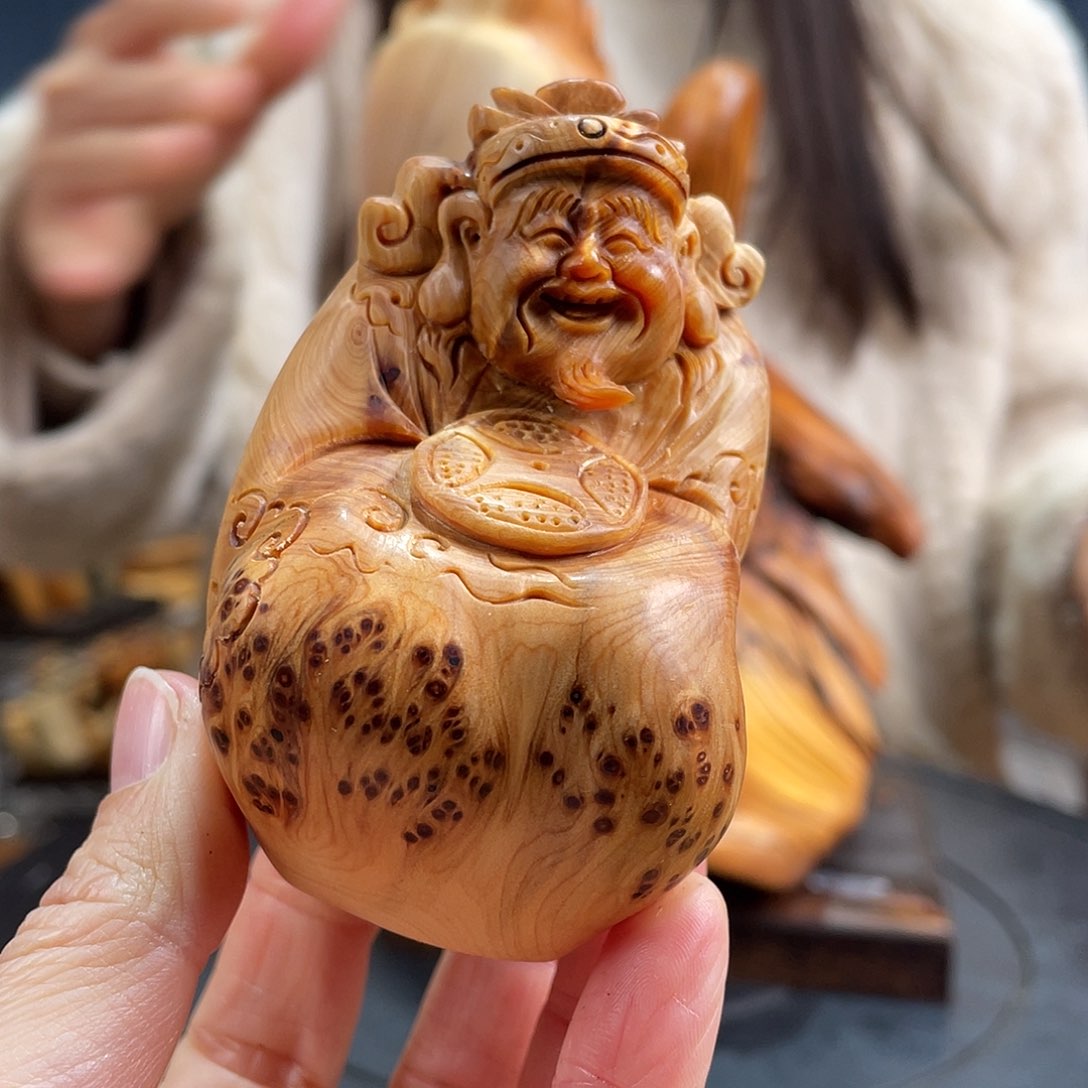 柏木（崖柏）手把件