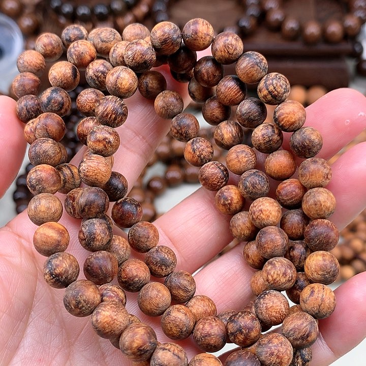 【闪购商品】贡木其他印贡火焰龙鳞8*108