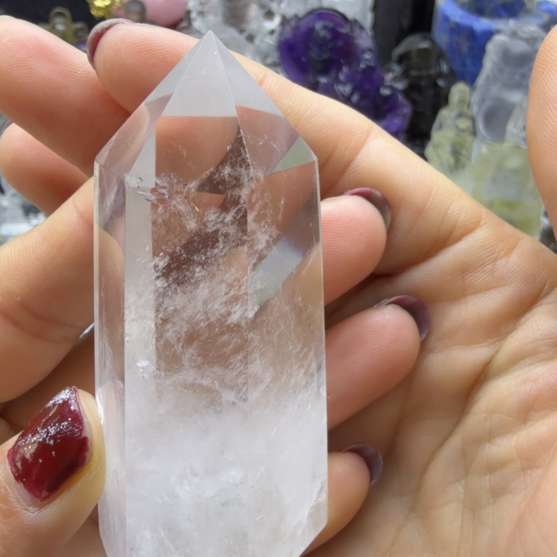 未镶嵌水晶珠宝半成品