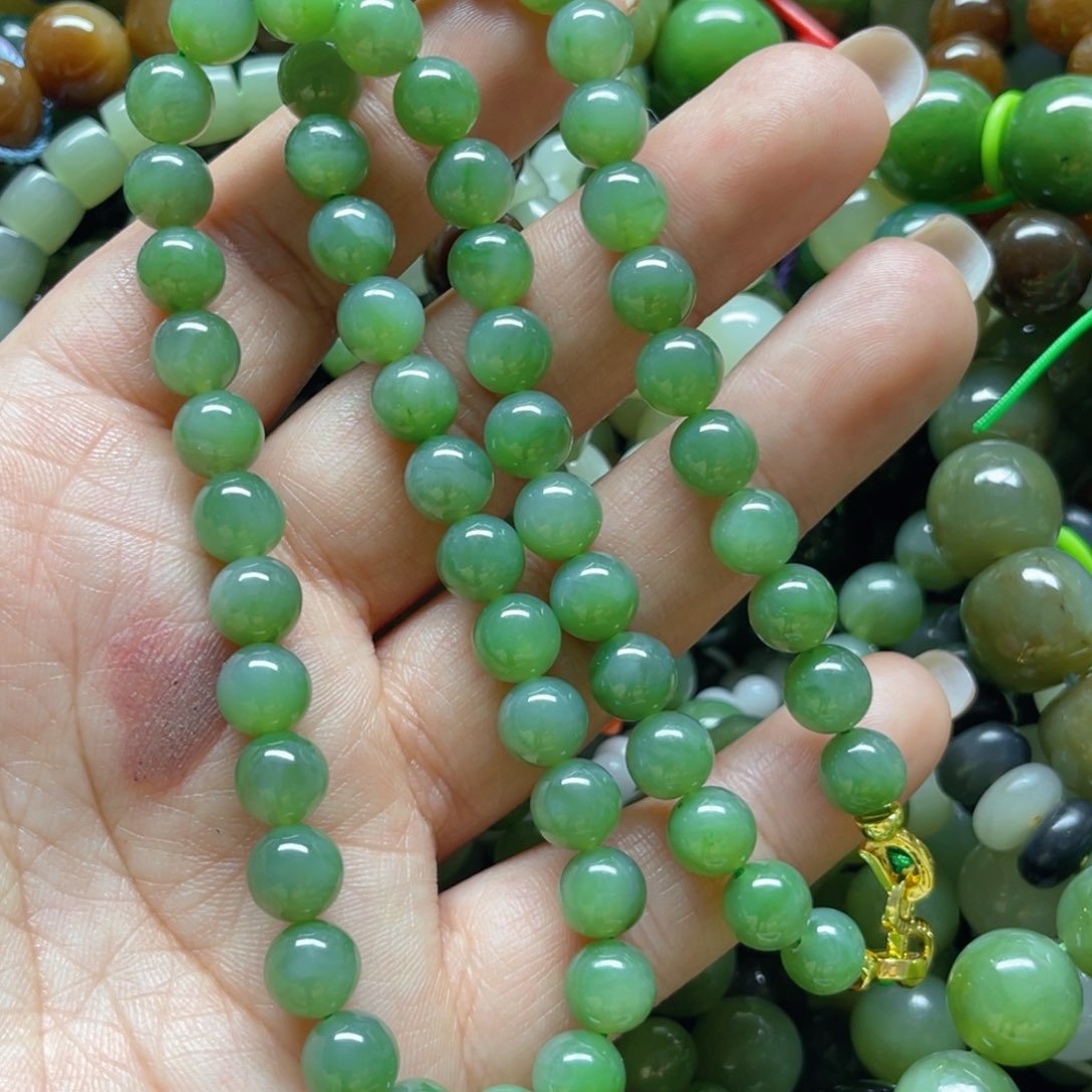 和田玉手链未镶嵌