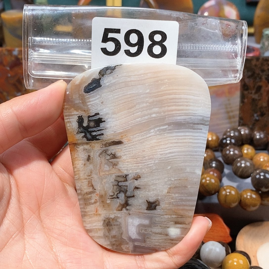 硅化玉天然北票硅化玉手把未镶嵌天然北票硅化玉手把