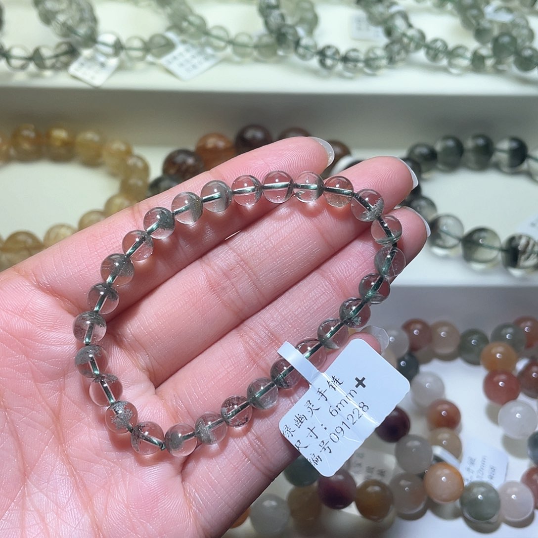 水晶手链未镶嵌罗****y水晶