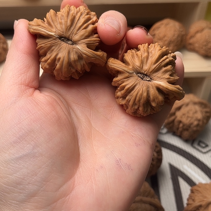 大***喵文玩核桃吊坠四座楼45