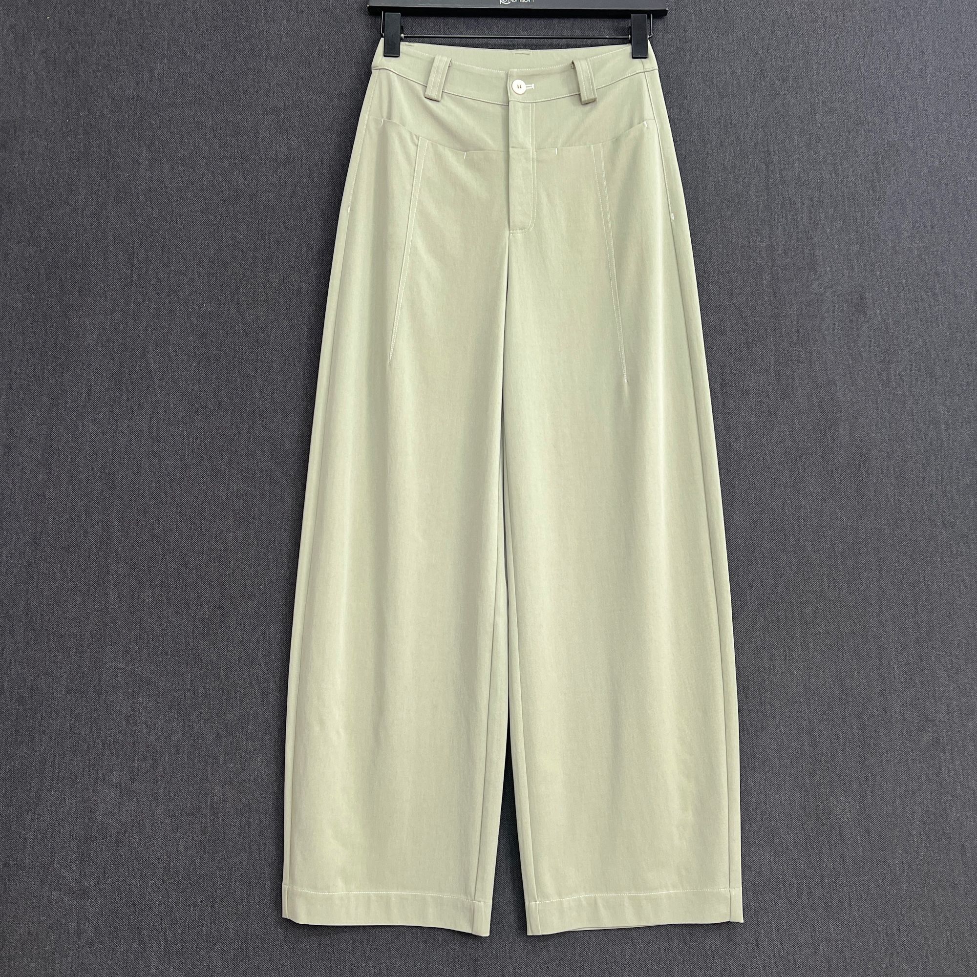 高腰直筒裤显瘦宽松直筒阔腿裤女休闲百搭