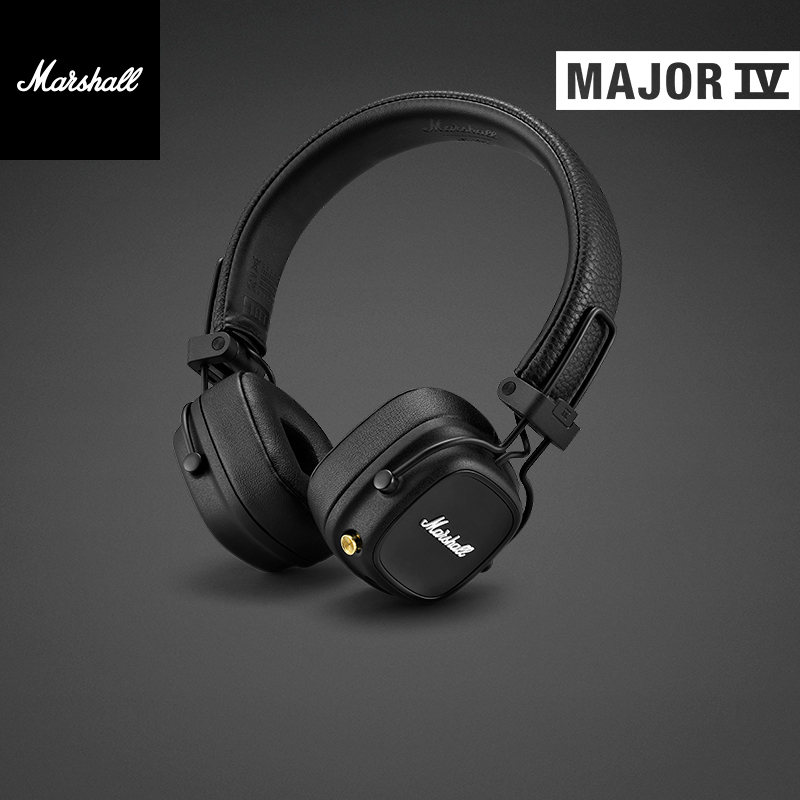 Marshall MAJOR IV 4代马歇尔头戴式无线蓝牙耳机超长续航高音质