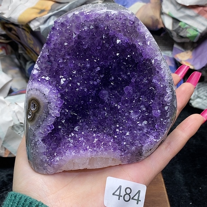 大型摆件（非配饰）紫晶未镶嵌