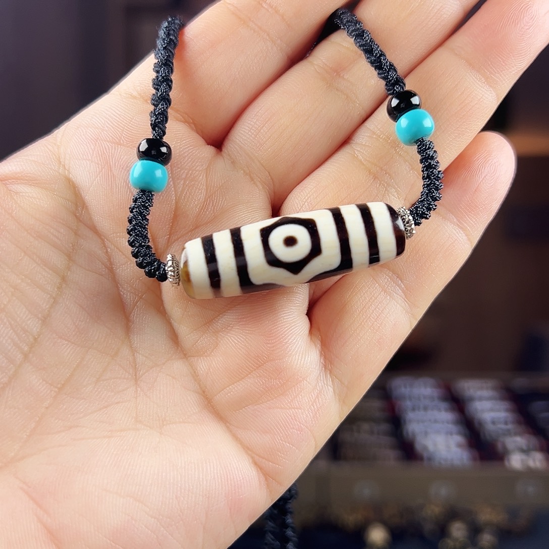 玛瑙/玉髓合金颈饰～行运