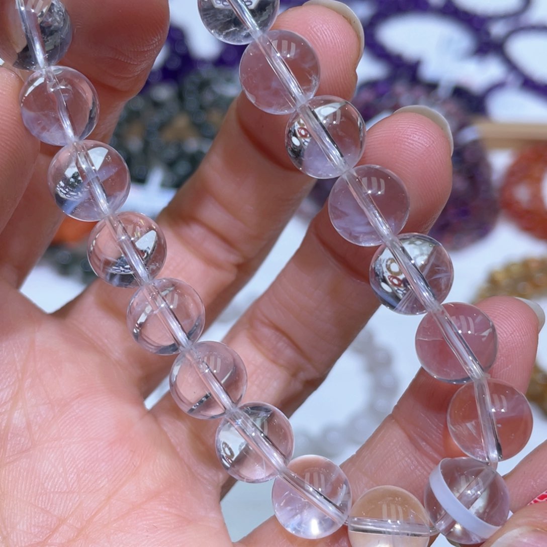 水晶手链未镶嵌手串