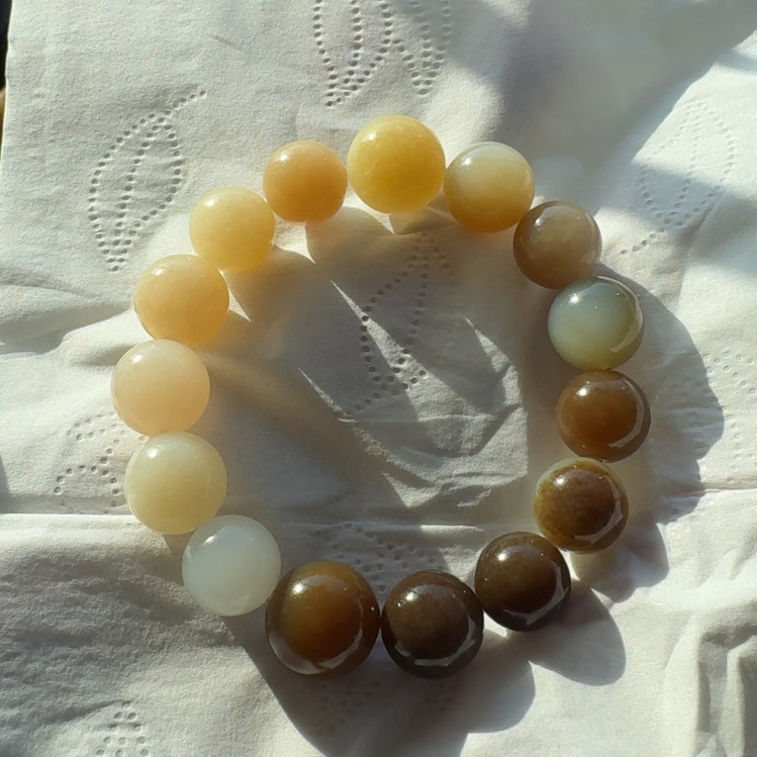 和田玉手链未镶嵌