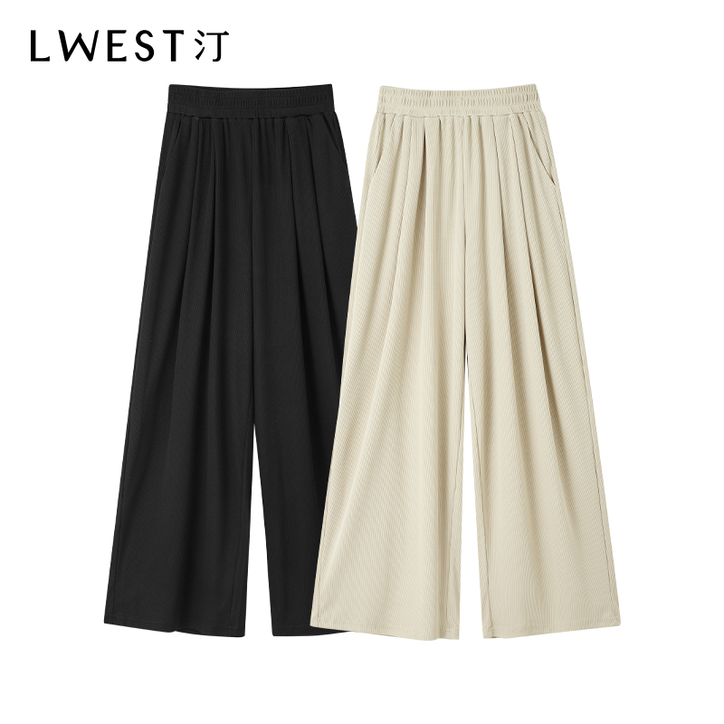 【茉茉专属】朗文斯汀宽松百搭松紧腰休闲裤DZMK4204D12330