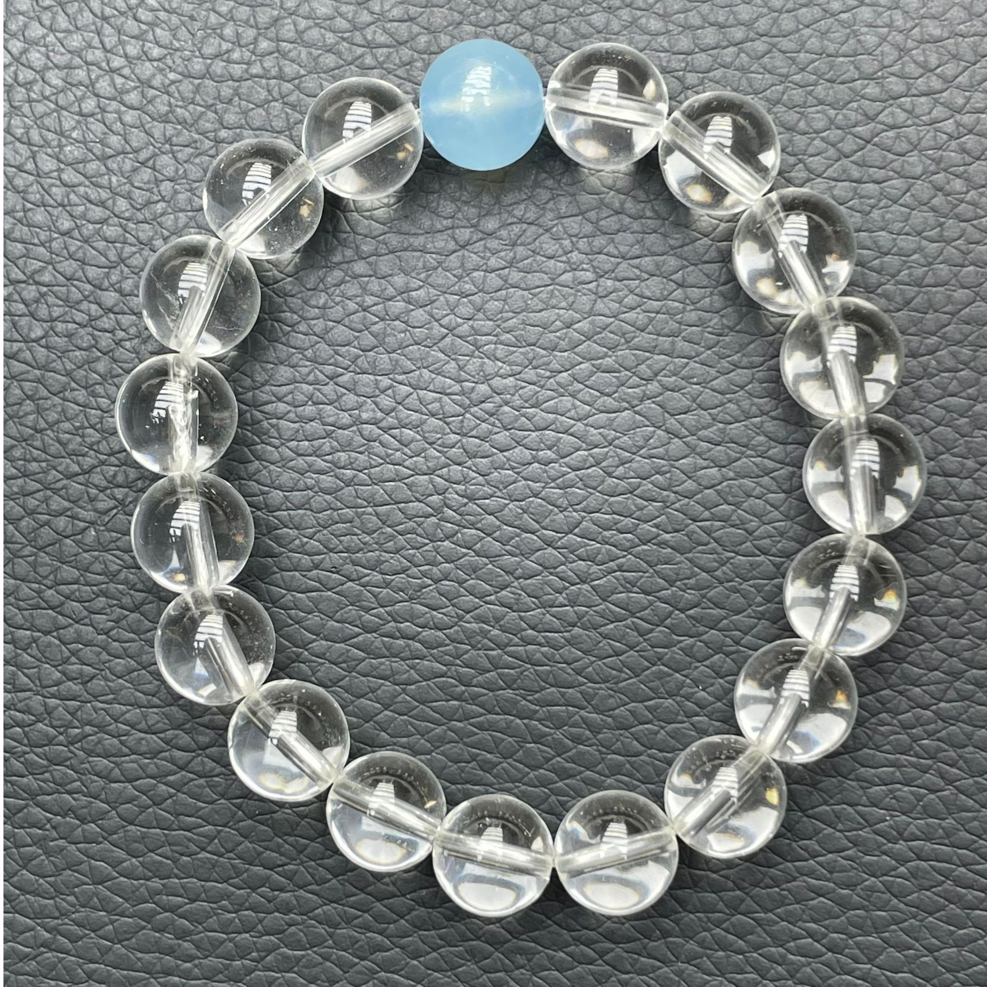 时尚百搭潮流精选白水晶手链056