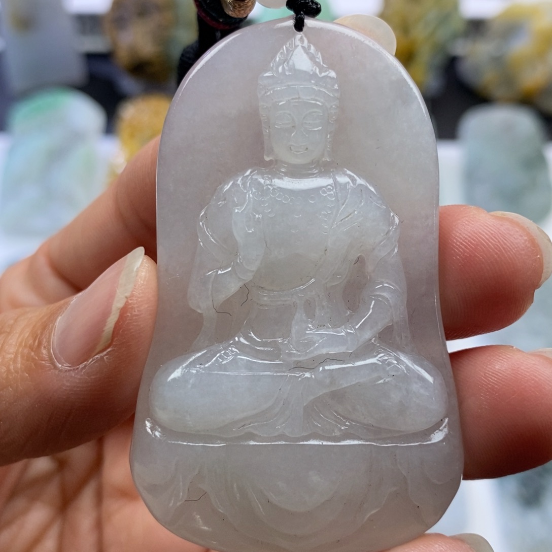 定制翡翠未镶嵌观音