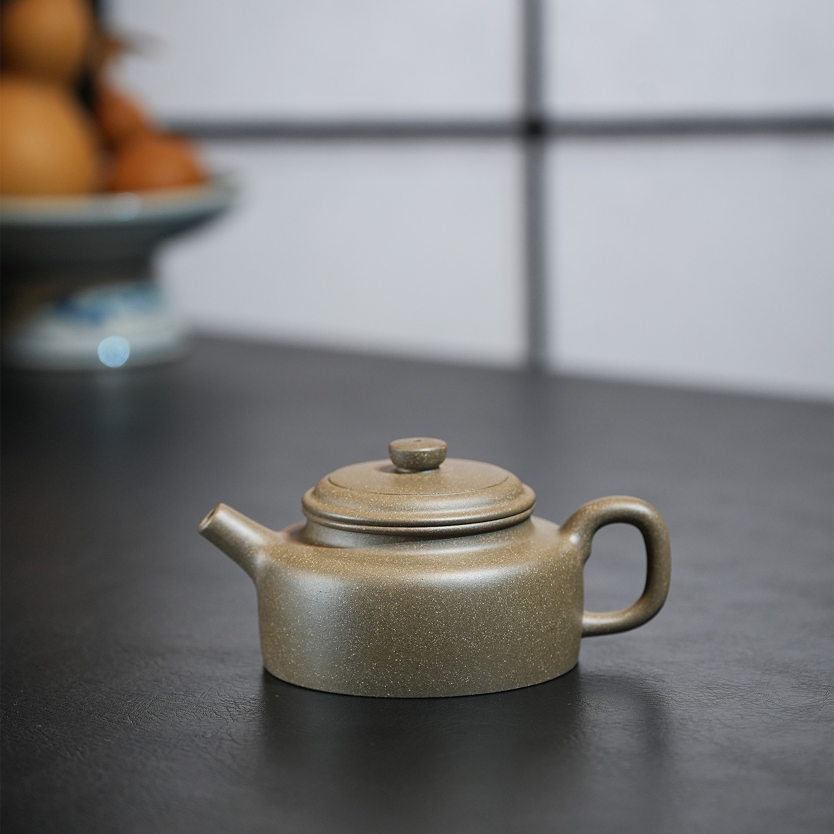 顶蜀矮德中松华青段150毫升紫砂壶茶具回旋镖局紫砂壶泡茶