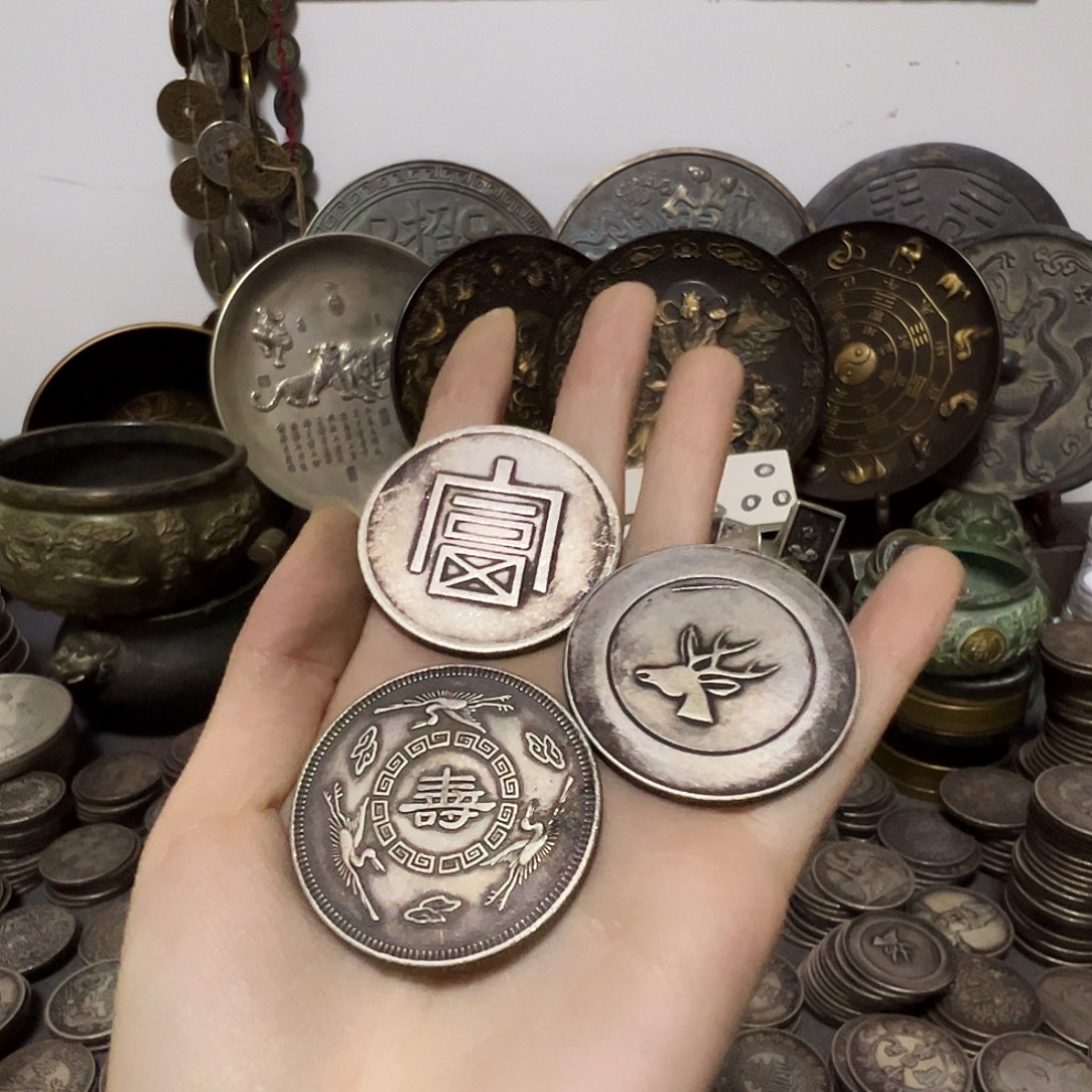 金属复古工艺福禄寿