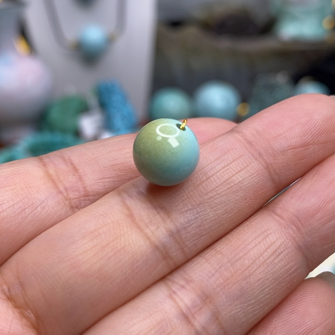 绿松石未镶嵌珠宝奇石9.8