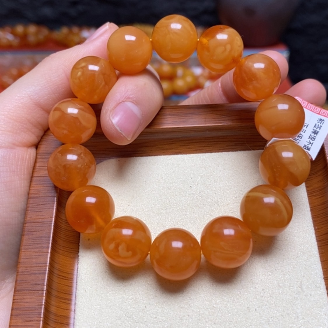 【闪购商品】手链蜜蜡未镶嵌手串