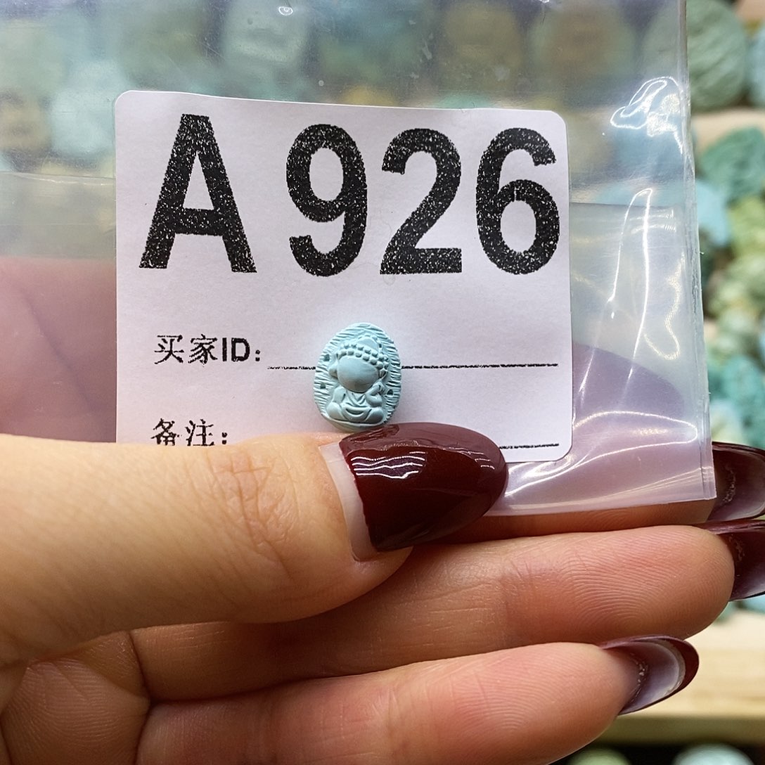 绿松石未镶嵌绿松石配饰定制