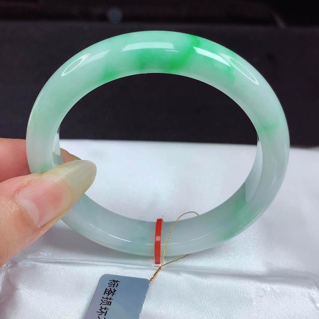 未镶嵌手镯翡翠57圈324