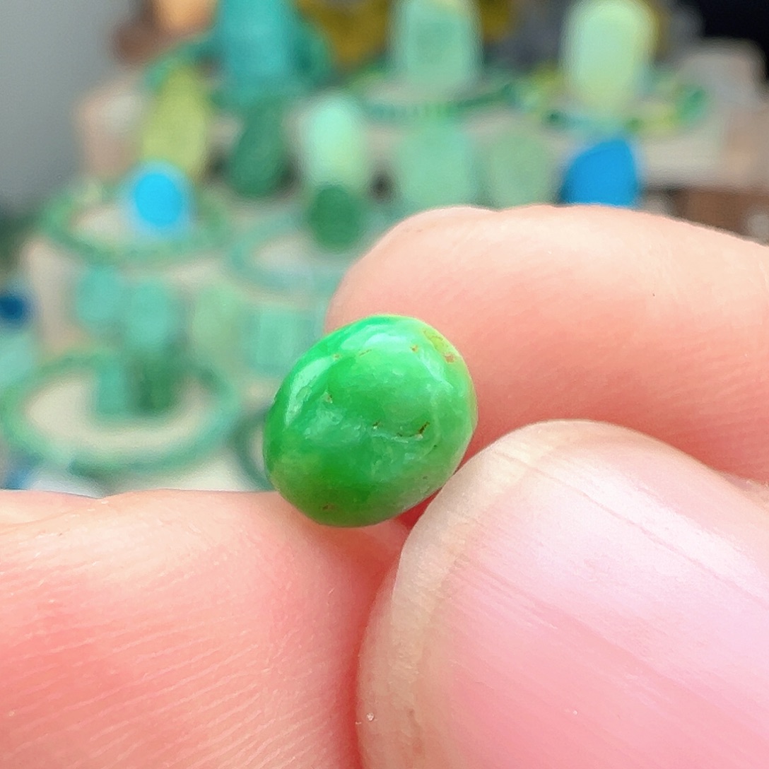 绿松石未镶嵌主播万珍