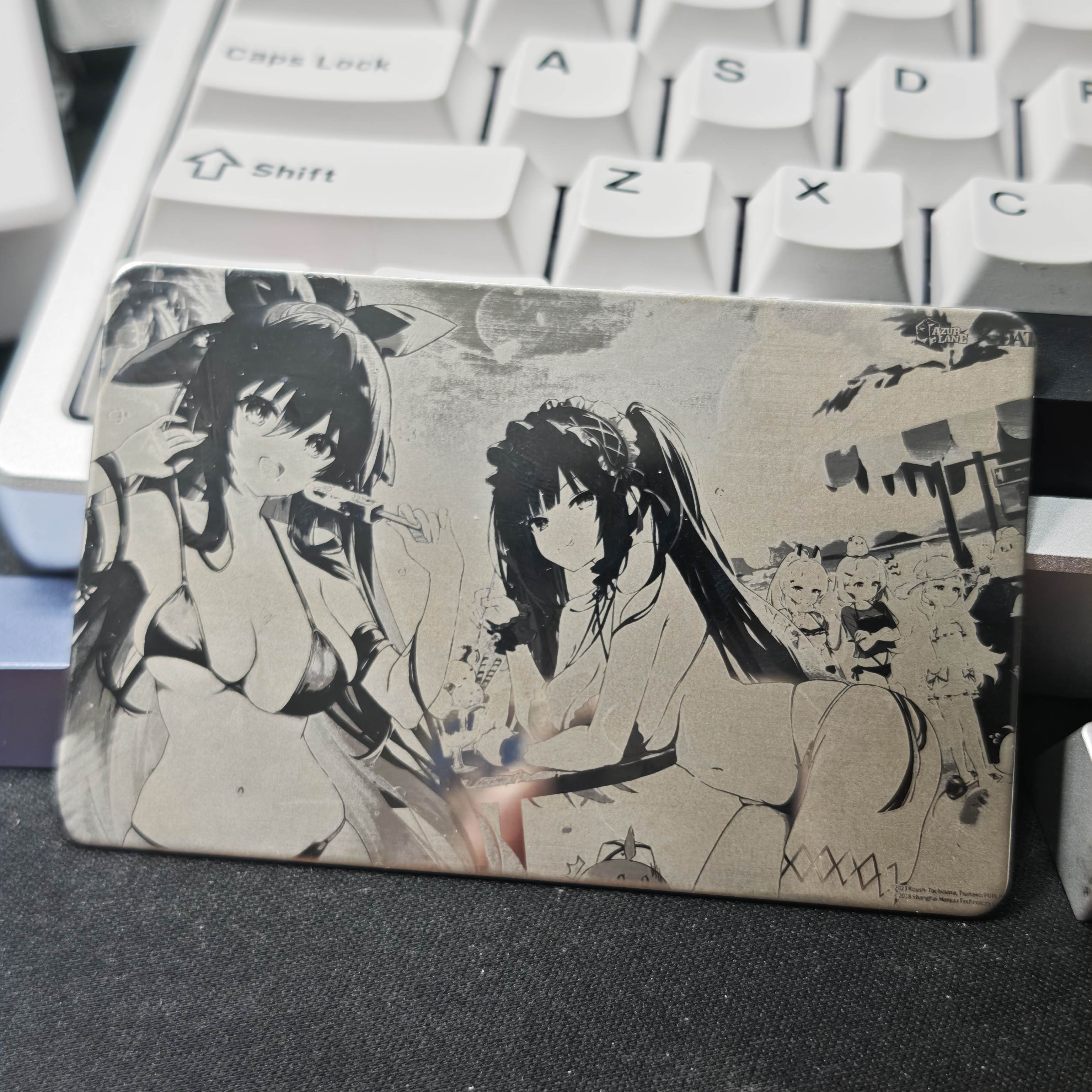 约会大作战金属卡  