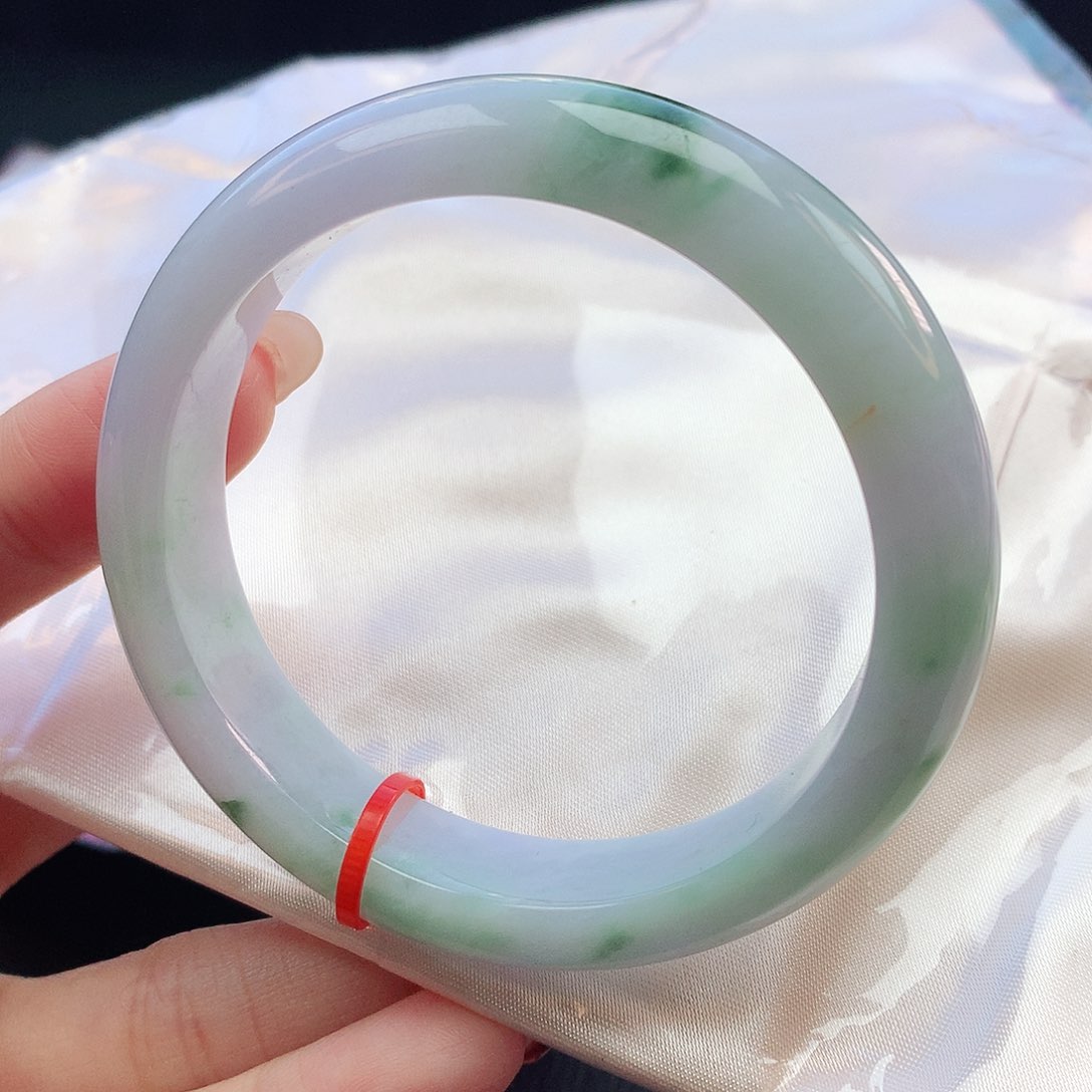 翡翠手镯未镶嵌55圈口881287