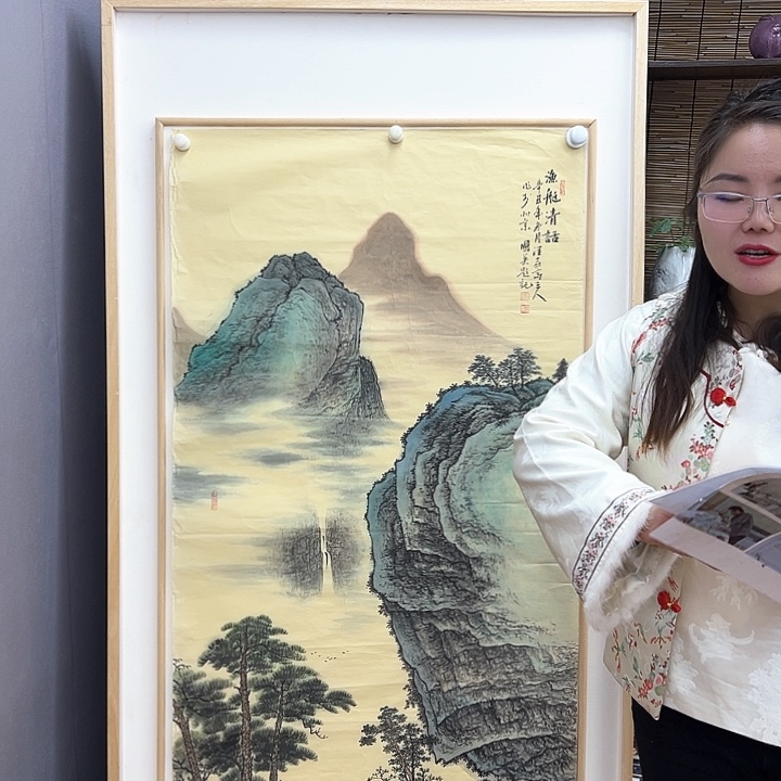 国画中美老师国画作品