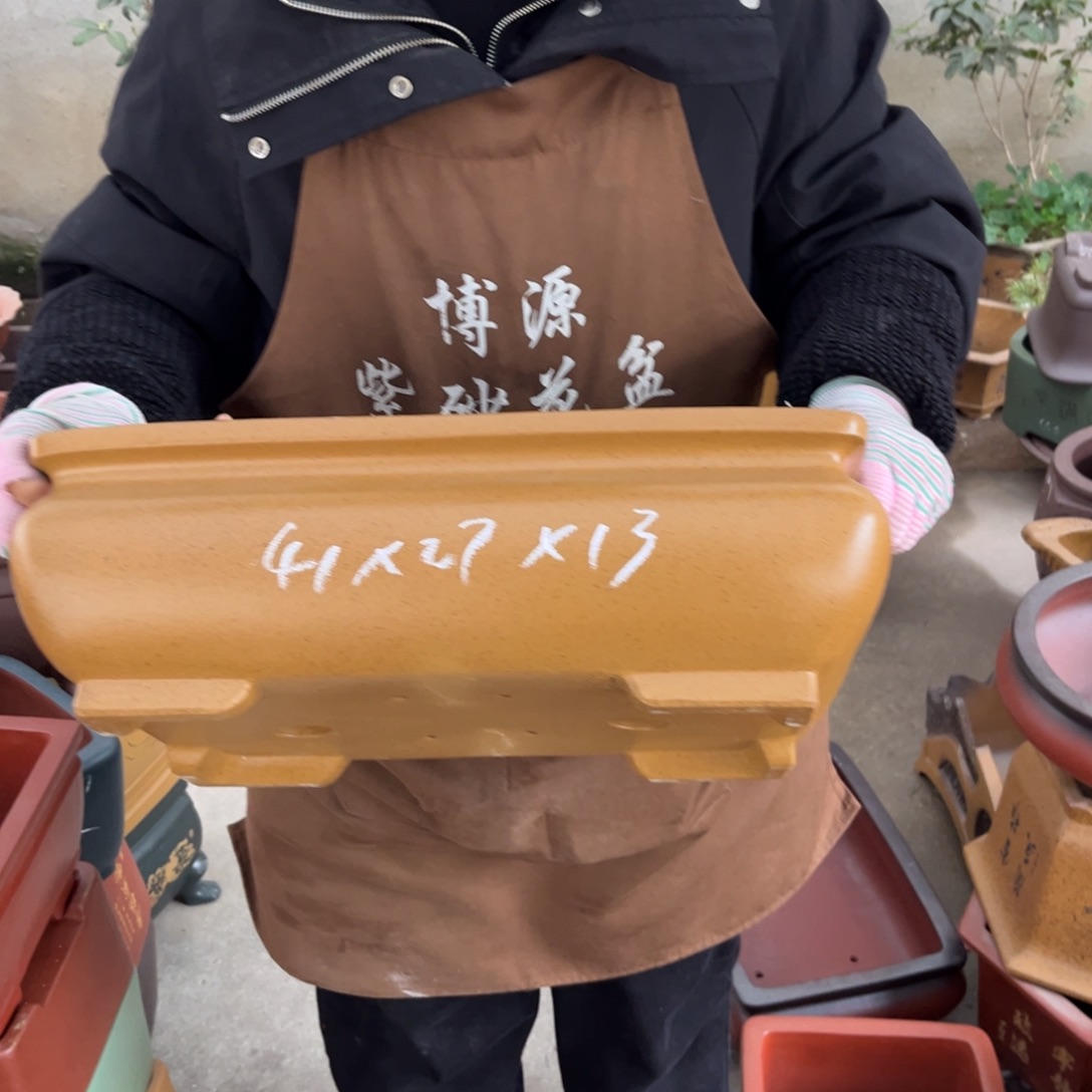 紫砂花盆盆景艺术