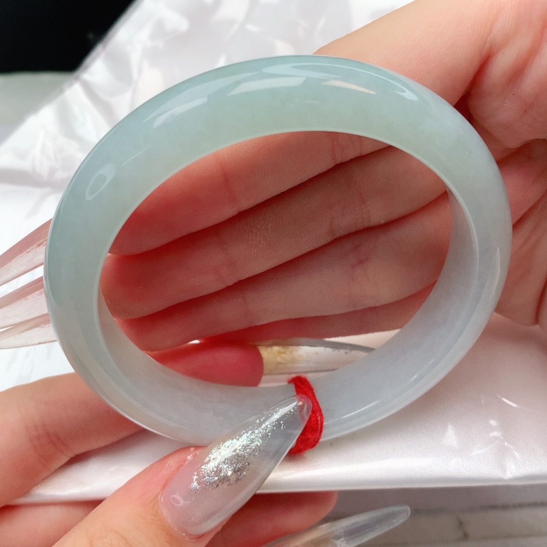 未镶嵌手镯翡翠正圈59