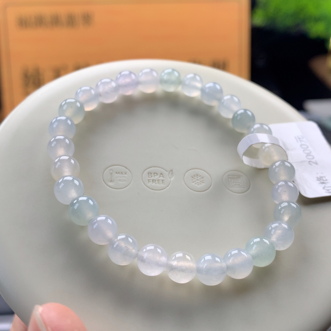 翡翠未镶嵌手链卡6