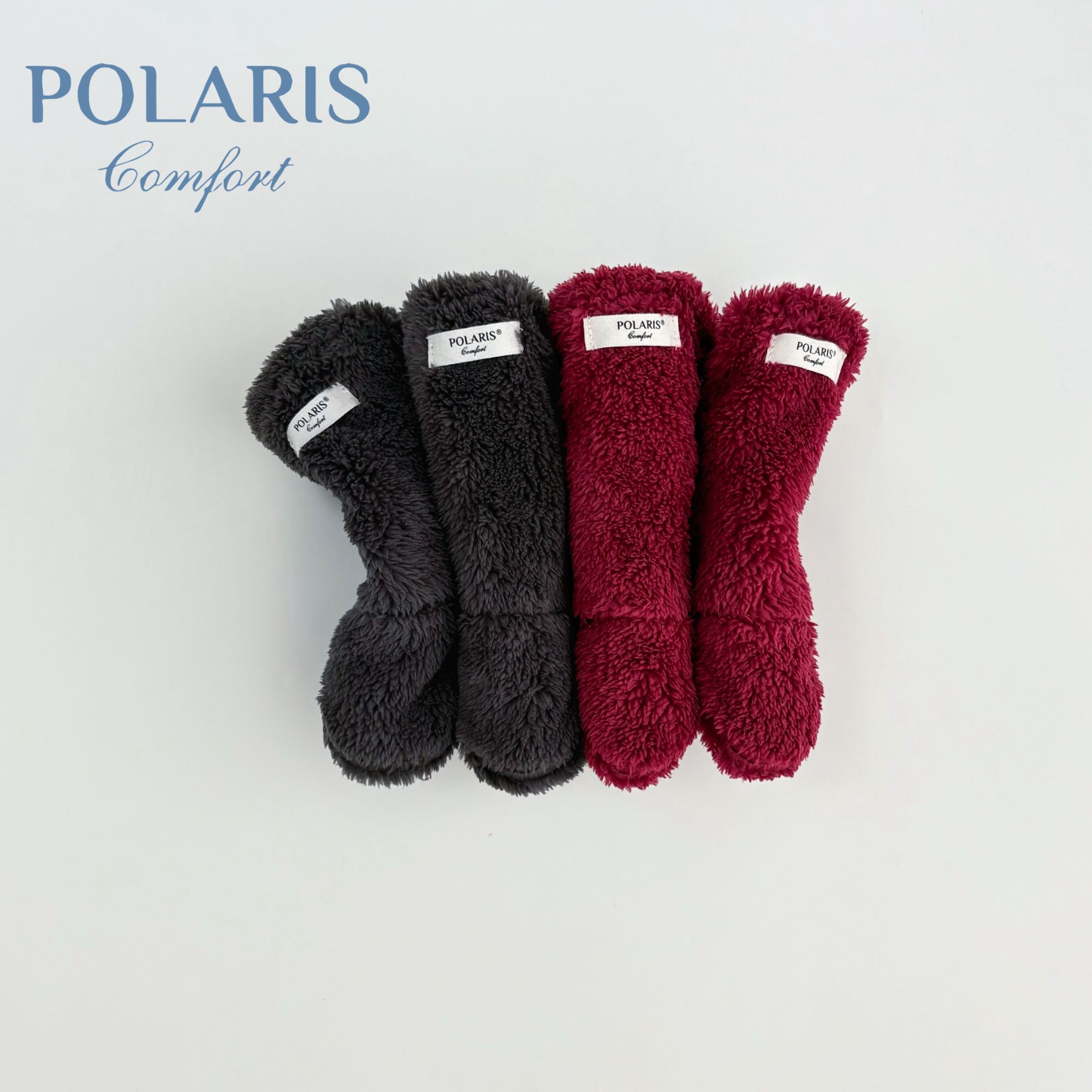 POLARIS | 冬日绒绒 | 袜靴保暖毛毛脚套加厚婴儿冬天保暖袜子