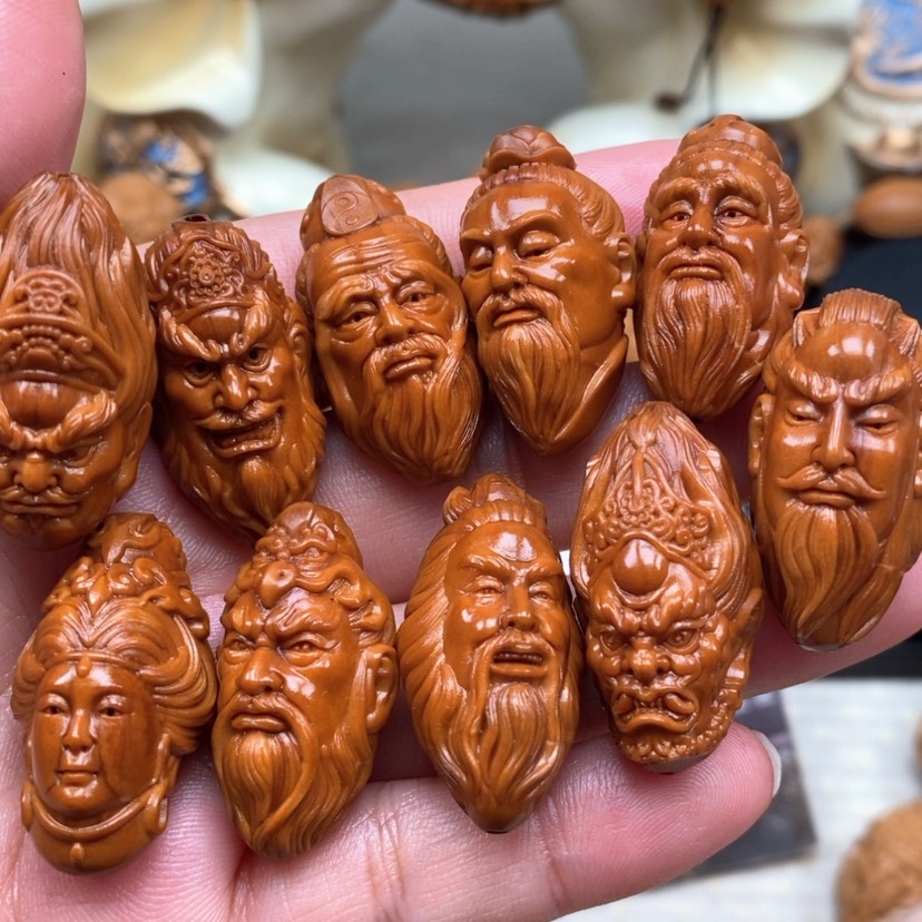 【闪购商品】橄榄核手串橄榄手工雕刻