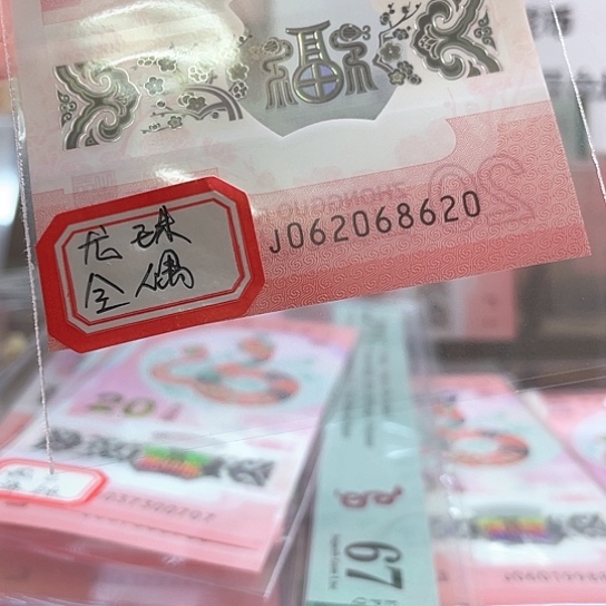 塑料小蛇钞062068620 扁担号 全偶