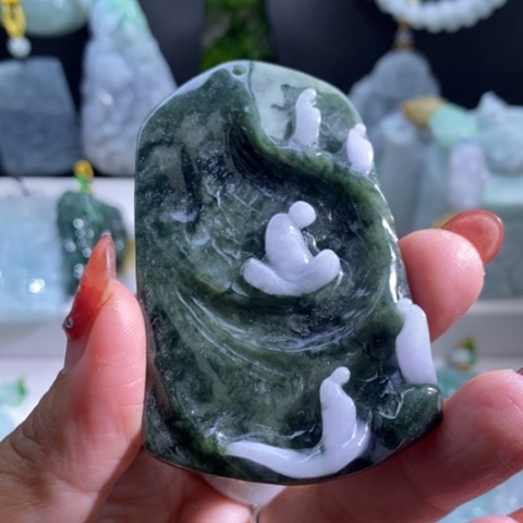 【闪购商品】颈饰未镶嵌翡翠悟道