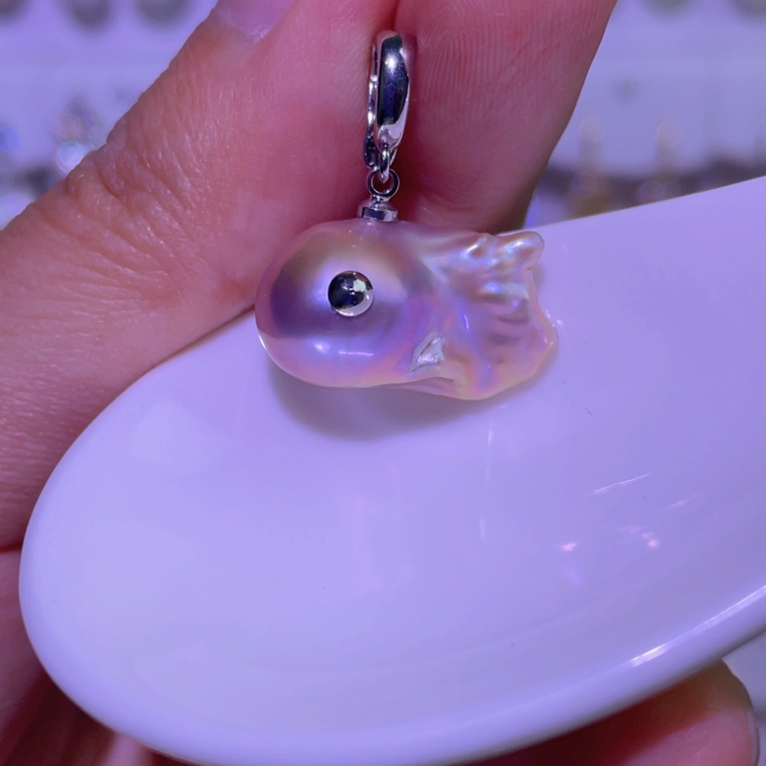 淡水珍珠天然淡水珍珠吊坠未镶嵌