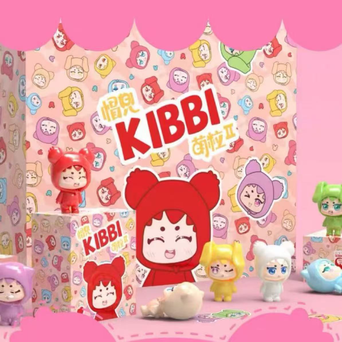 【踩后三】 帽兜二代萌粒甜度彩透盲盒手办