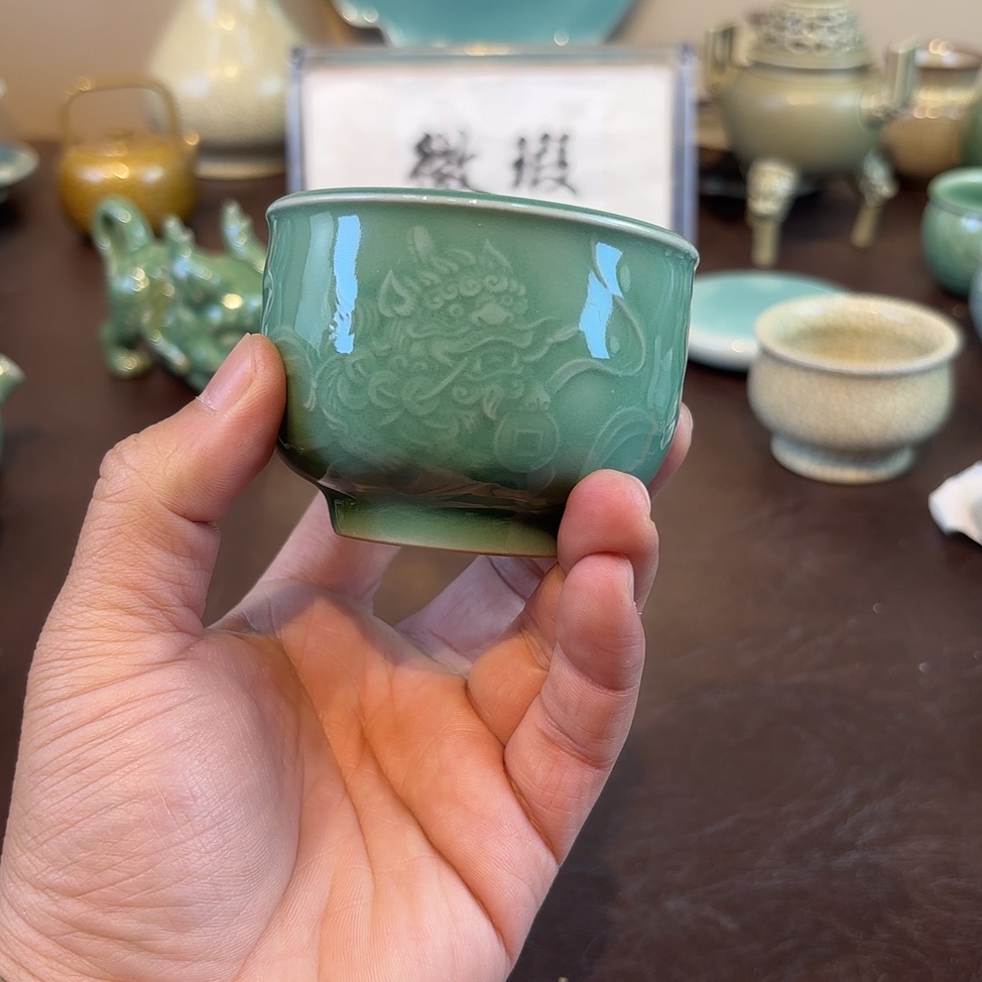 瓷片龙泉青瓷福利青瓷