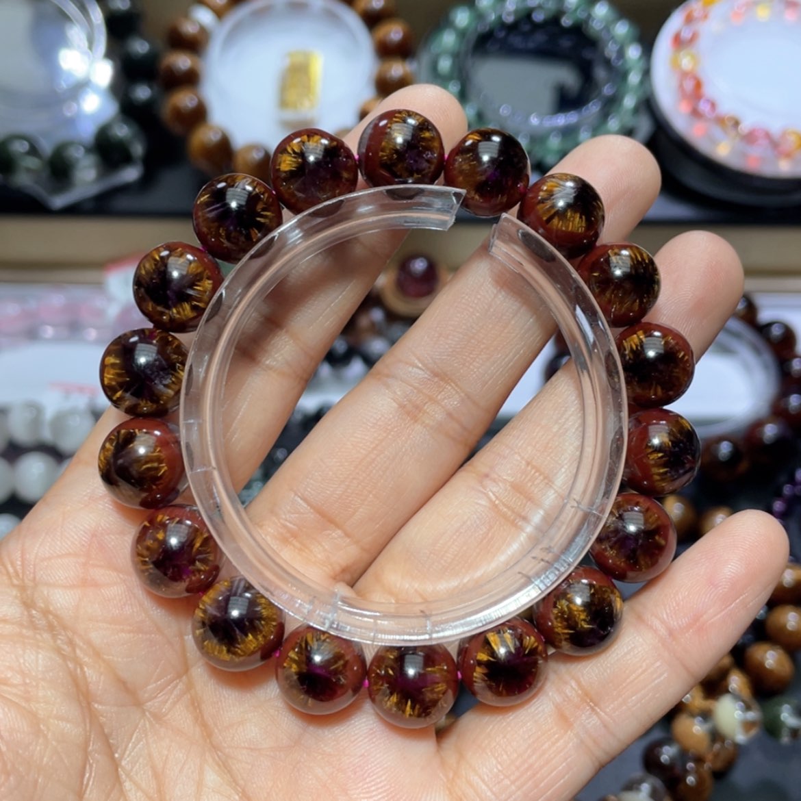 【闪购商品】水晶手串未镶嵌极光手串