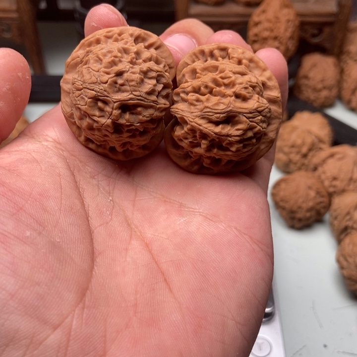 文玩核桃把件话*多38全品宫灯