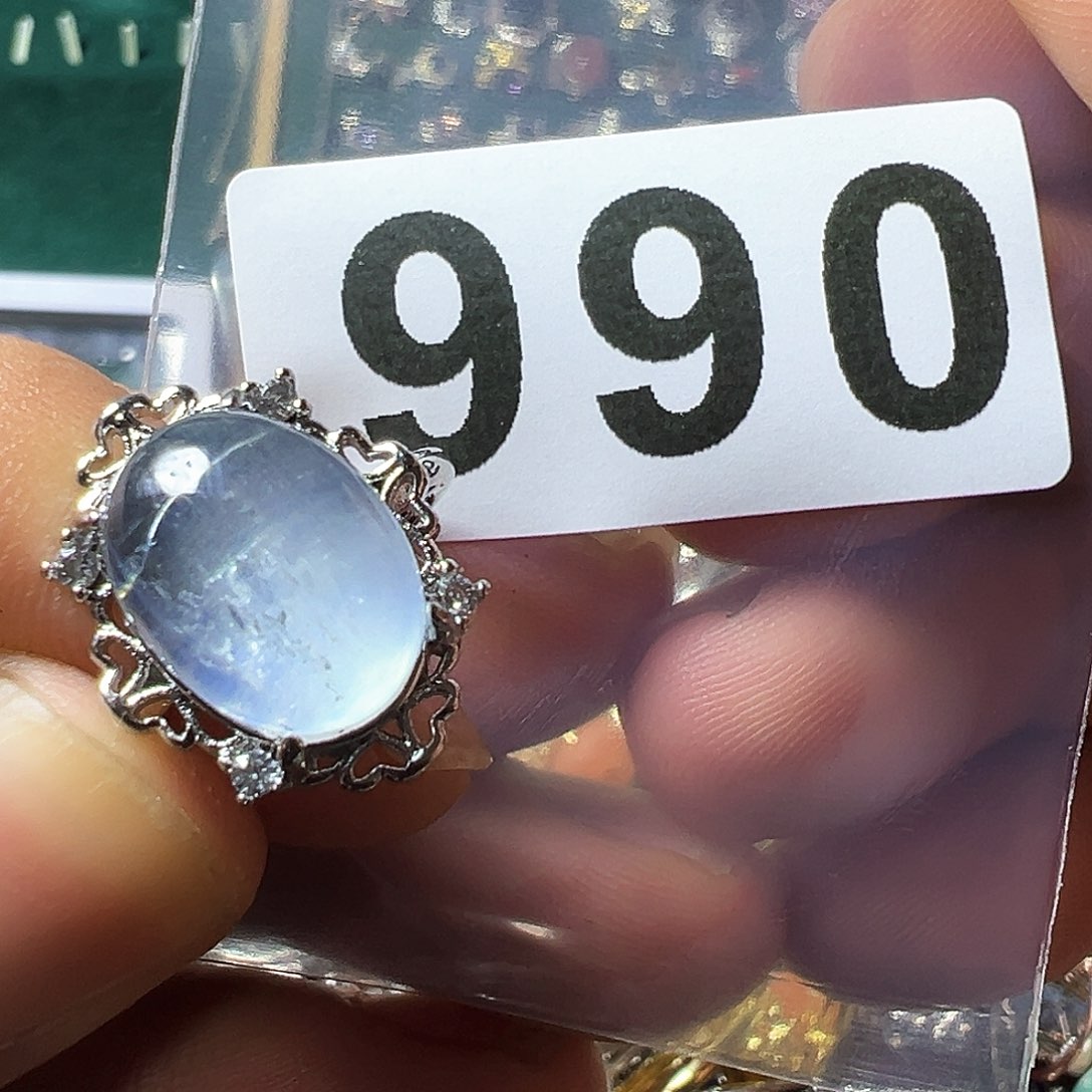 海蓝宝石戒圈未镶嵌