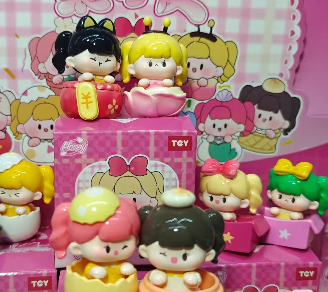 【菜菜拆盒】萌粒 踩后五位 系列盲盒