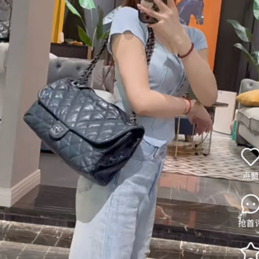 95新 Chanel/香奈儿 泡芙流浪机场包/全原/jm14开