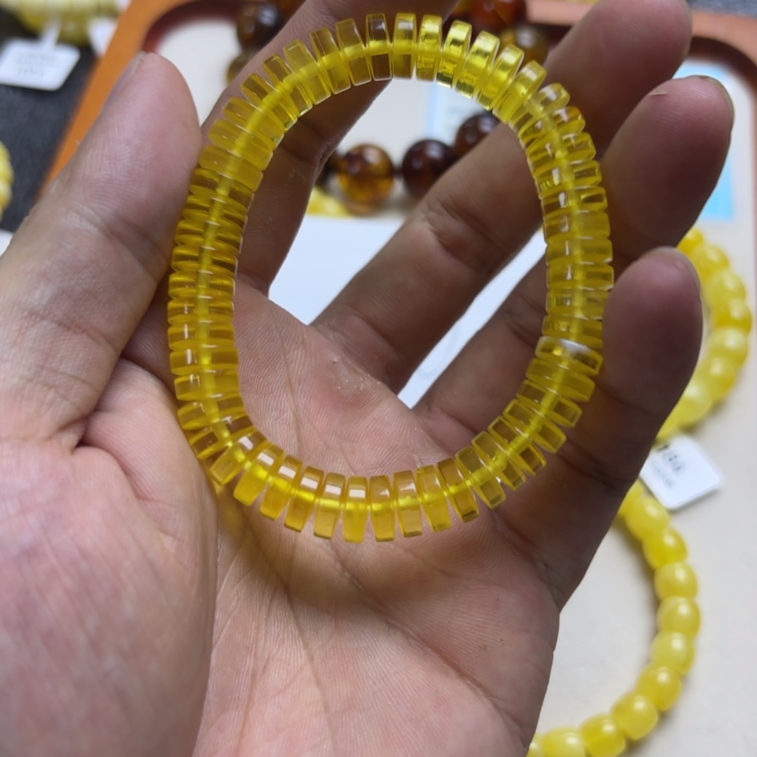 手链琥珀未镶嵌卡 9.1