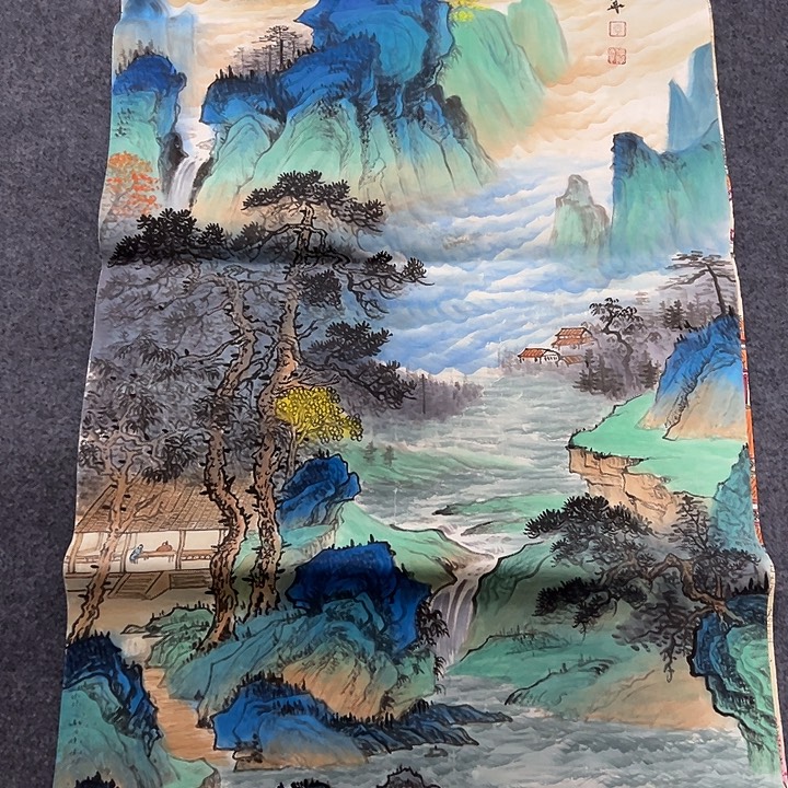手绘国画作品欣赏