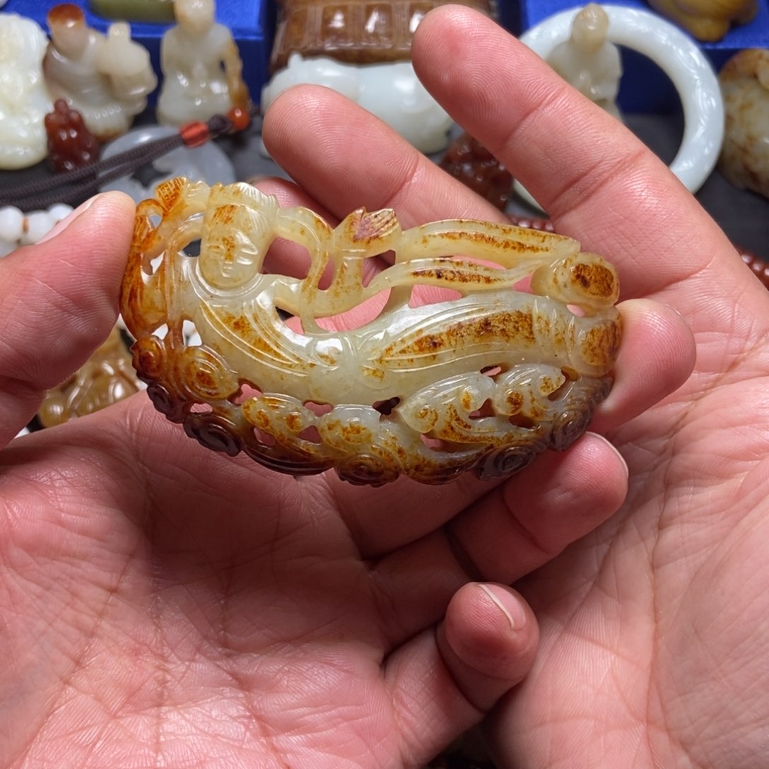 和田玉挂件未镶嵌